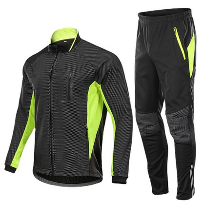 Thermo Fahrrad-Set für Herren – Warm, Atmungsaktiv & Winddicht für Wintertouren-Men Sets-Alpenkind