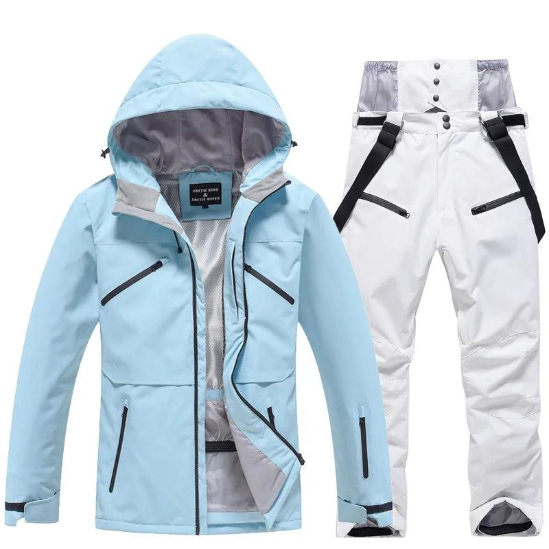 Herren Zweiteiliges Ski-Set mit Kapuze-unisex-Alpenkind