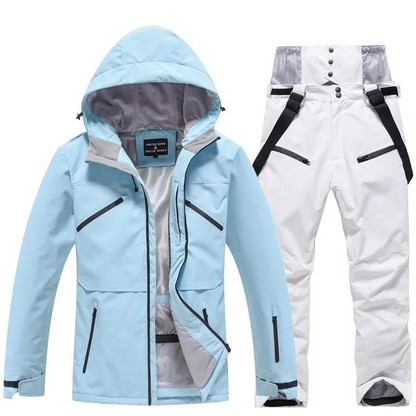 Herren Zweiteiliges Ski-Set mit Kapuze-unisex-Alpenkind