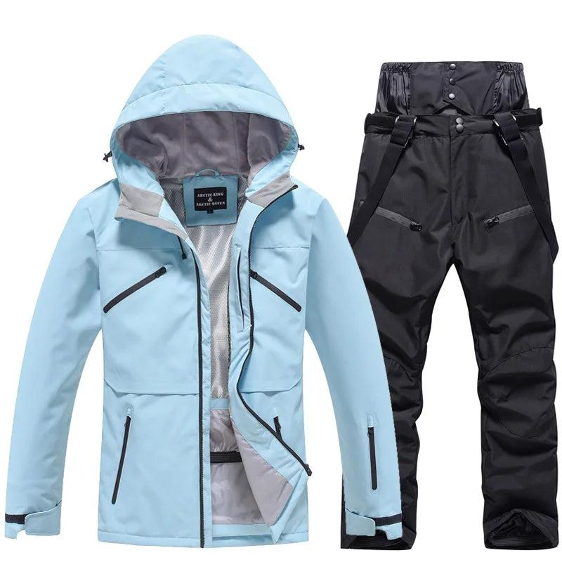Herren Zweiteiliges Ski-Set mit Kapuze-unisex-Alpenkind