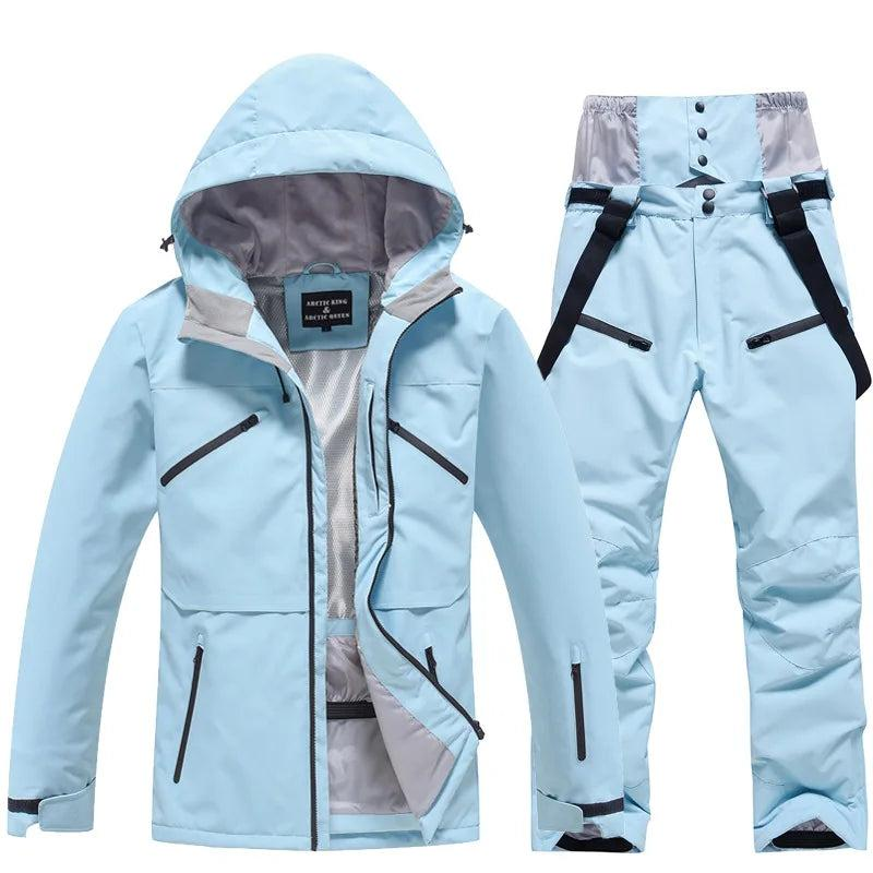 Herren Zweiteiliges Ski-Set mit Kapuze-unisex-Alpenkind