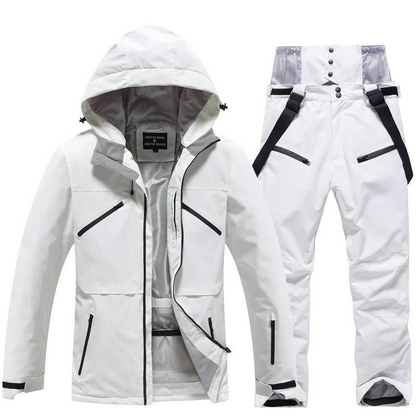 Herren Zweiteiliges Ski-Set mit Kapuze-unisex-Alpenkind
