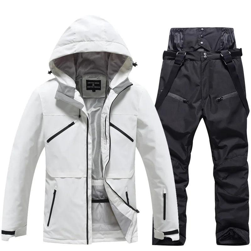 Herren Zweiteiliges Ski-Set mit Kapuze-unisex-Alpenkind