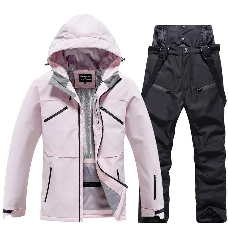 Herren Zweiteiliges Ski-Set mit Kapuze-unisex-Alpenkind