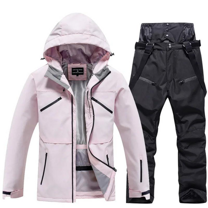 Herren Zweiteiliges Ski-Set mit Kapuze-unisex-Alpenkind