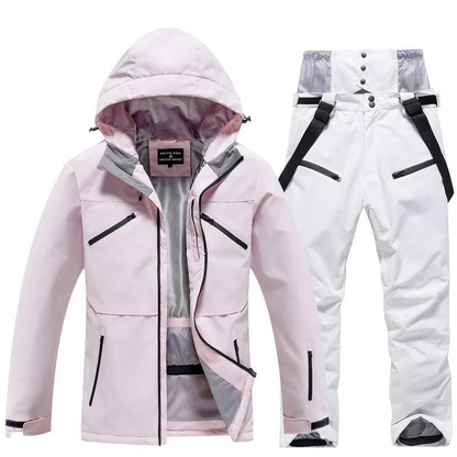 Herren Zweiteiliges Ski-Set mit Kapuze-unisex-Alpenkind