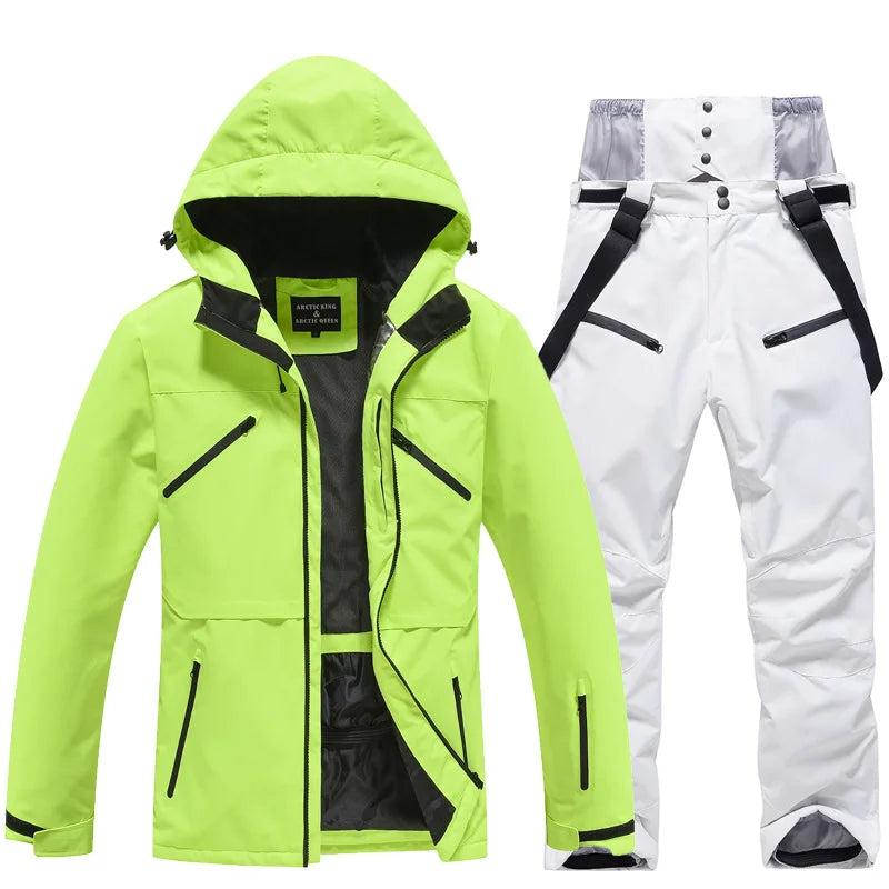 Herren Zweiteiliges Ski-Set mit Kapuze-unisex-Alpenkind