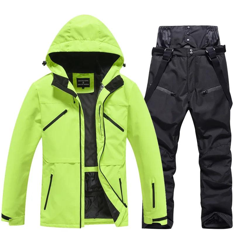 Herren Zweiteiliges Ski-Set mit Kapuze-unisex-Alpenkind
