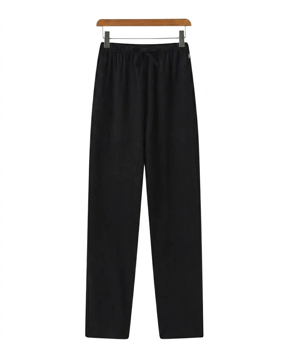 Herrenhose mit geradem Bein und Kordelzug-Pants for Men-Alpenkind