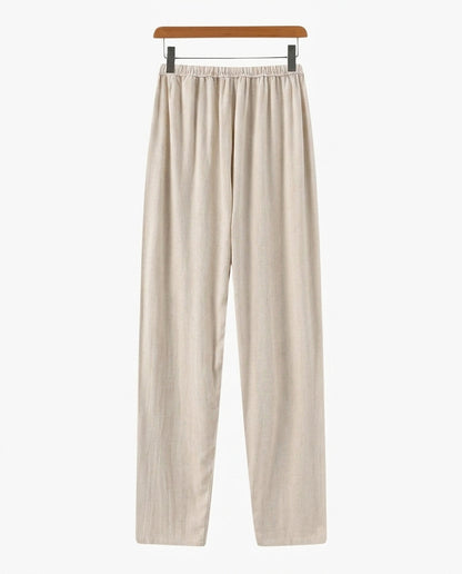 Herrenhose mit geradem Bein und Kordelzug-Pants for Men-Alpenkind