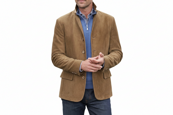 Herrenjacke mit Klarer Linienführung-Men Jackets-Alpenkind
