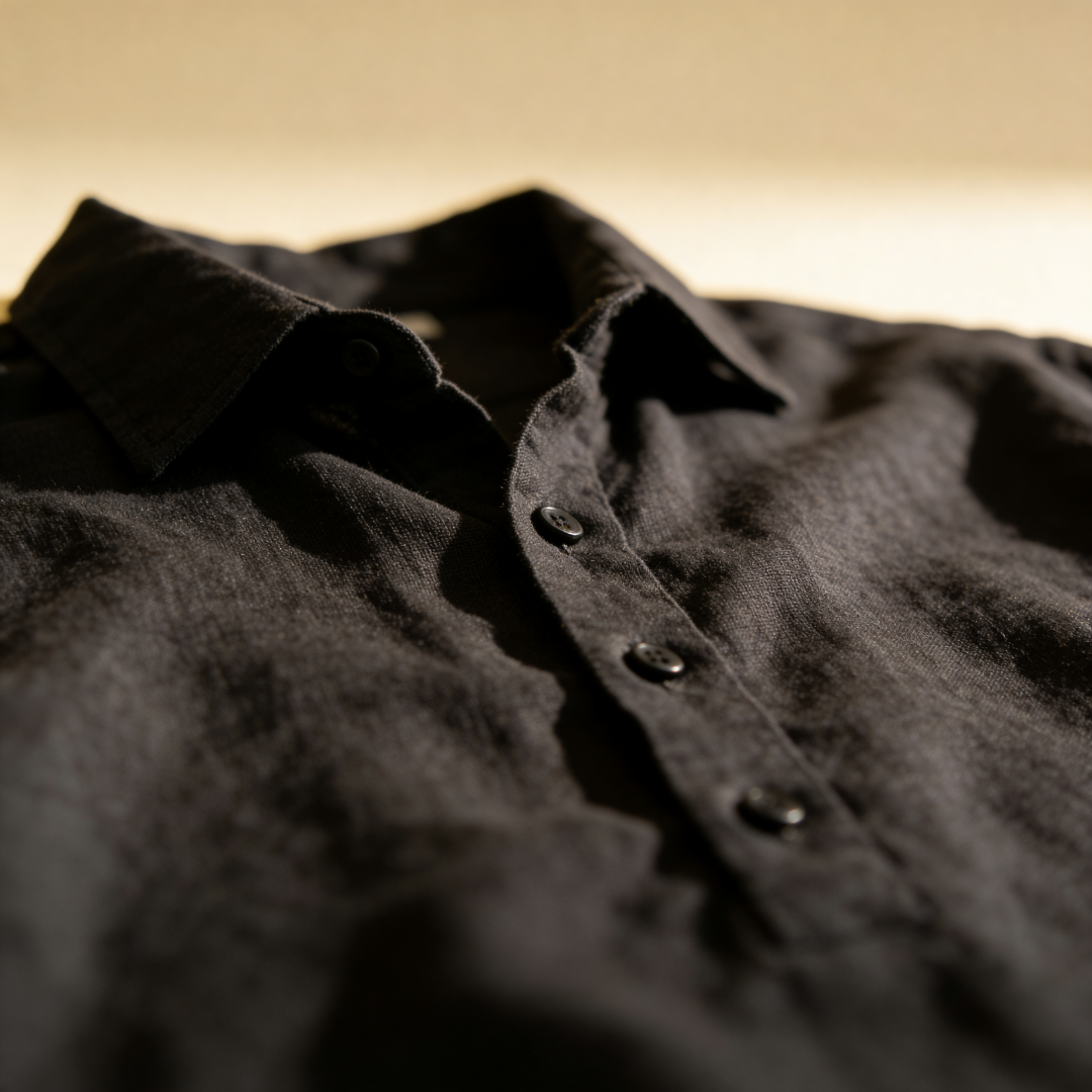 Kurzarm-Button-Down-Hemd für Herren-Shirts for men-Alpenkind