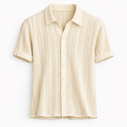 Kurzarm-Hemd mit Knopfleiste für Herren-Shirts for men-Alpenkind