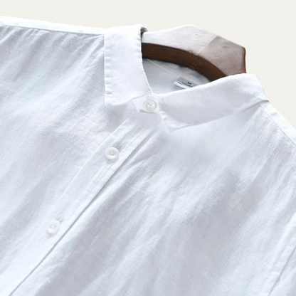 Langarm-Hemd für Herren mit Knopfleiste-Shirts for men-Alpenkind
