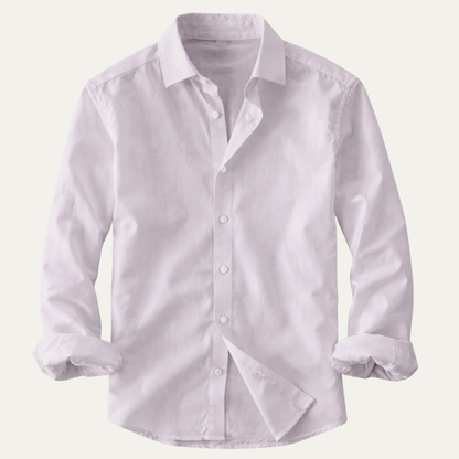 Langarm-Hemd für Herren mit Knopfleiste-Shirts for men-Alpenkind