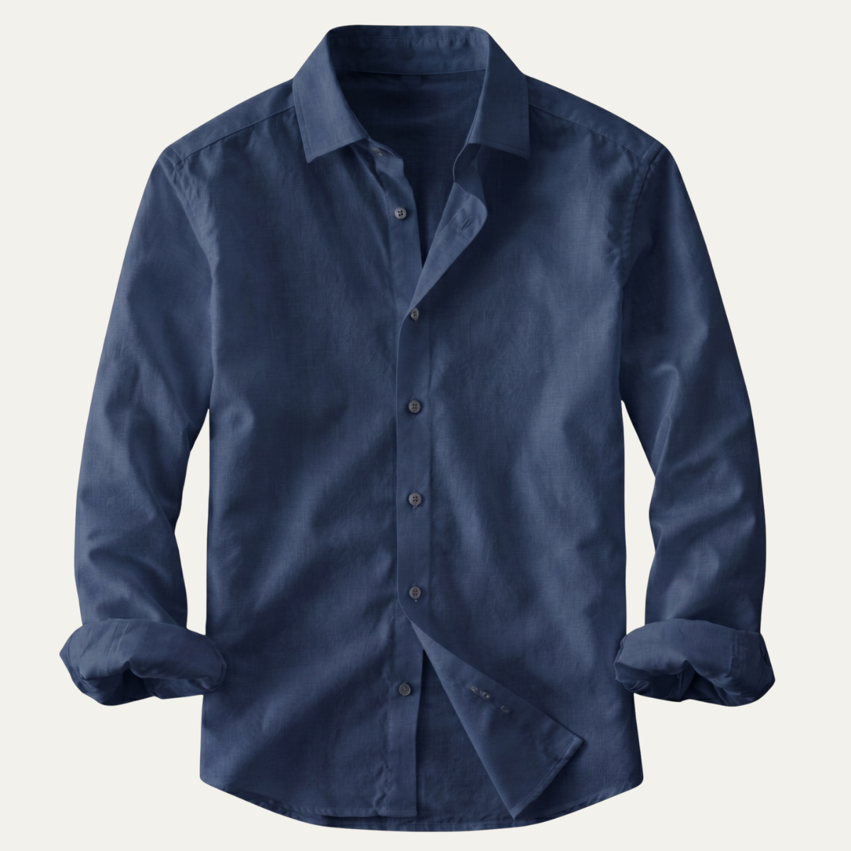 Langarm-Hemd für Herren mit Knopfleiste-Shirts for men-Alpenkind