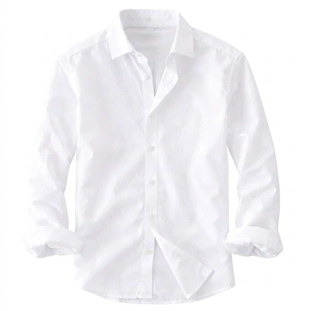 Langarm-Hemd für Herren mit Knopfleiste-Shirts for men-Alpenkind