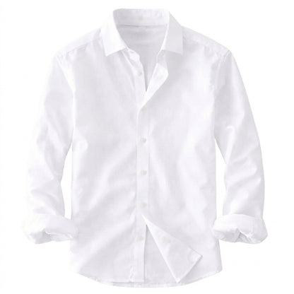 Langarm-Hemd für Herren mit Knopfleiste-Shirts for men-Alpenkind