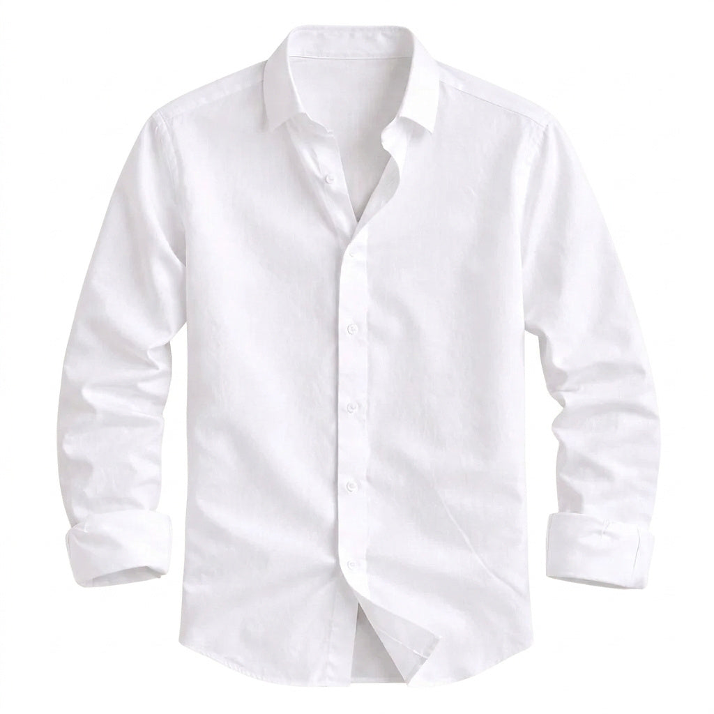 Langarm-Hemd für Herren mit Knopfleiste-Shirts for men-Alpenkind