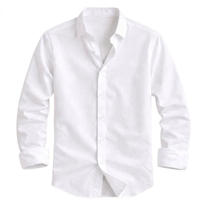 Langarm-Hemd für Herren mit Knopfleiste-Shirts for men-Alpenkind