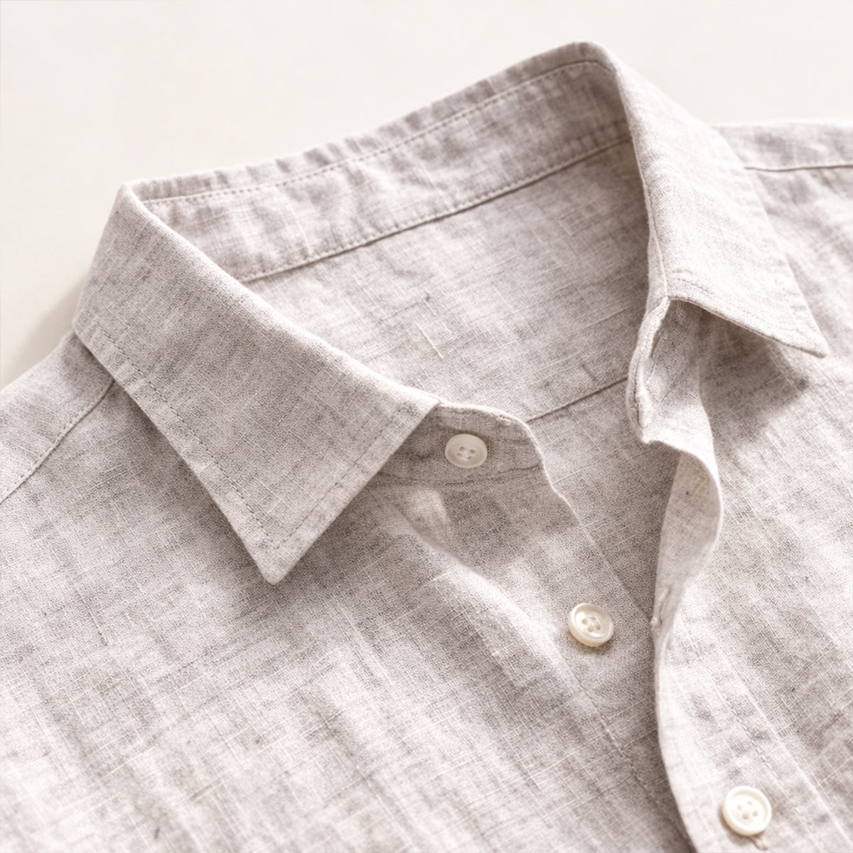 Langärmliges Leinenhemd für Herren-Shirts for men-Alpenkind