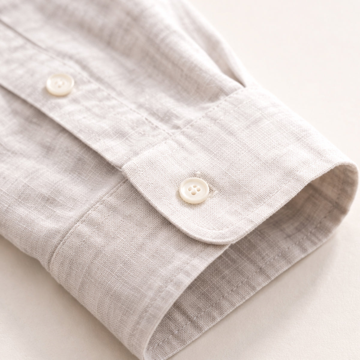 Langärmliges Leinenhemd für Herren-Shirts for men-Alpenkind