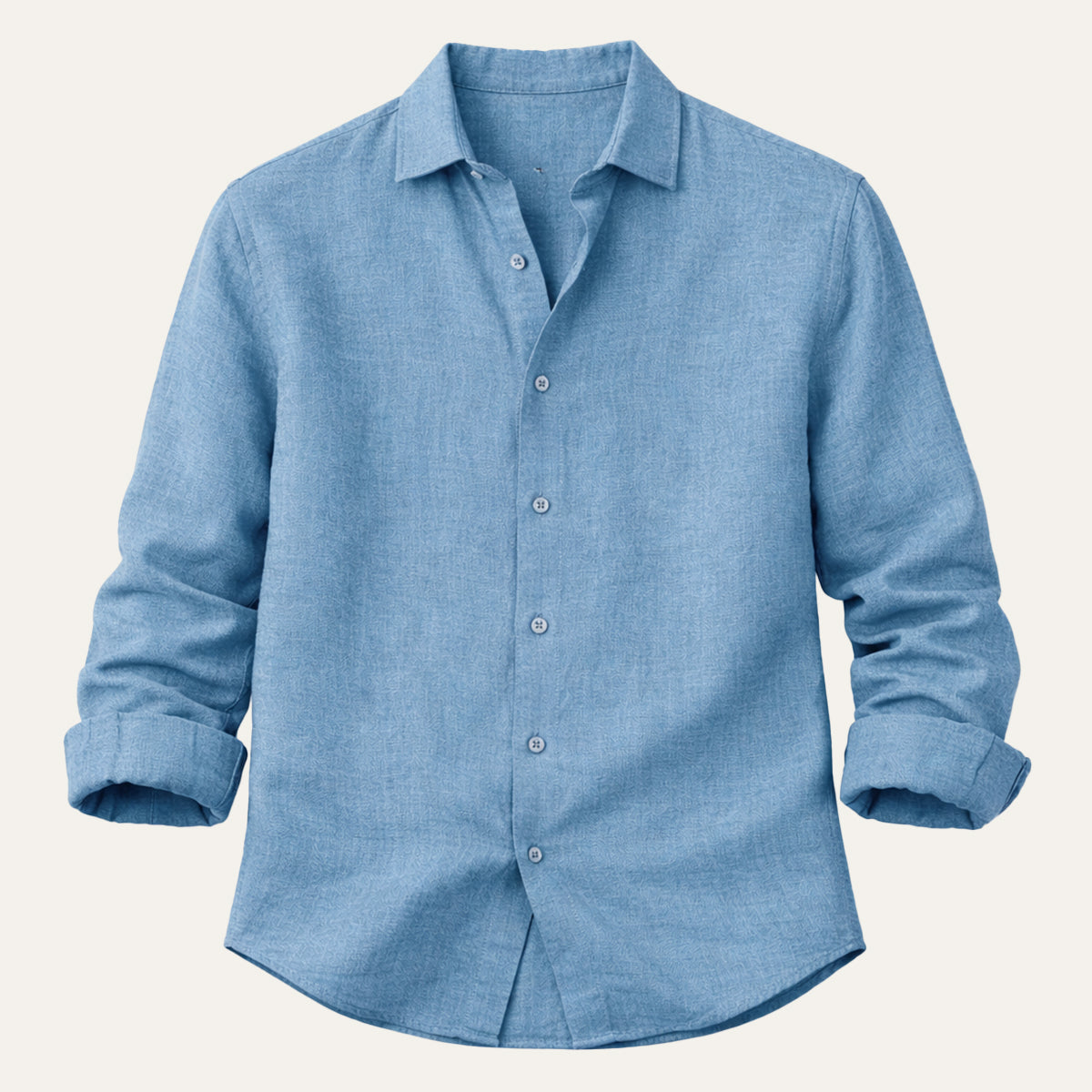 Langärmliges Leinenhemd für Herren-Shirts for men-Alpenkind