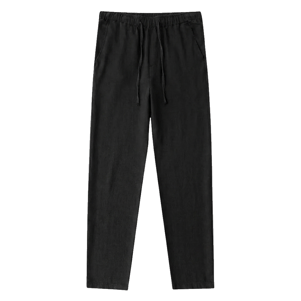 Leinenhose mit geradem Bein für Herren-Pants for Men-Alpenkind