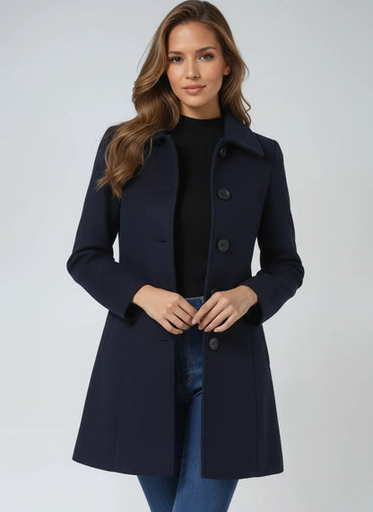 Damenjacke mit Fit-and-Flare-Schnitt – Elegante A-Linien-Silhouette für jeden Anlass
