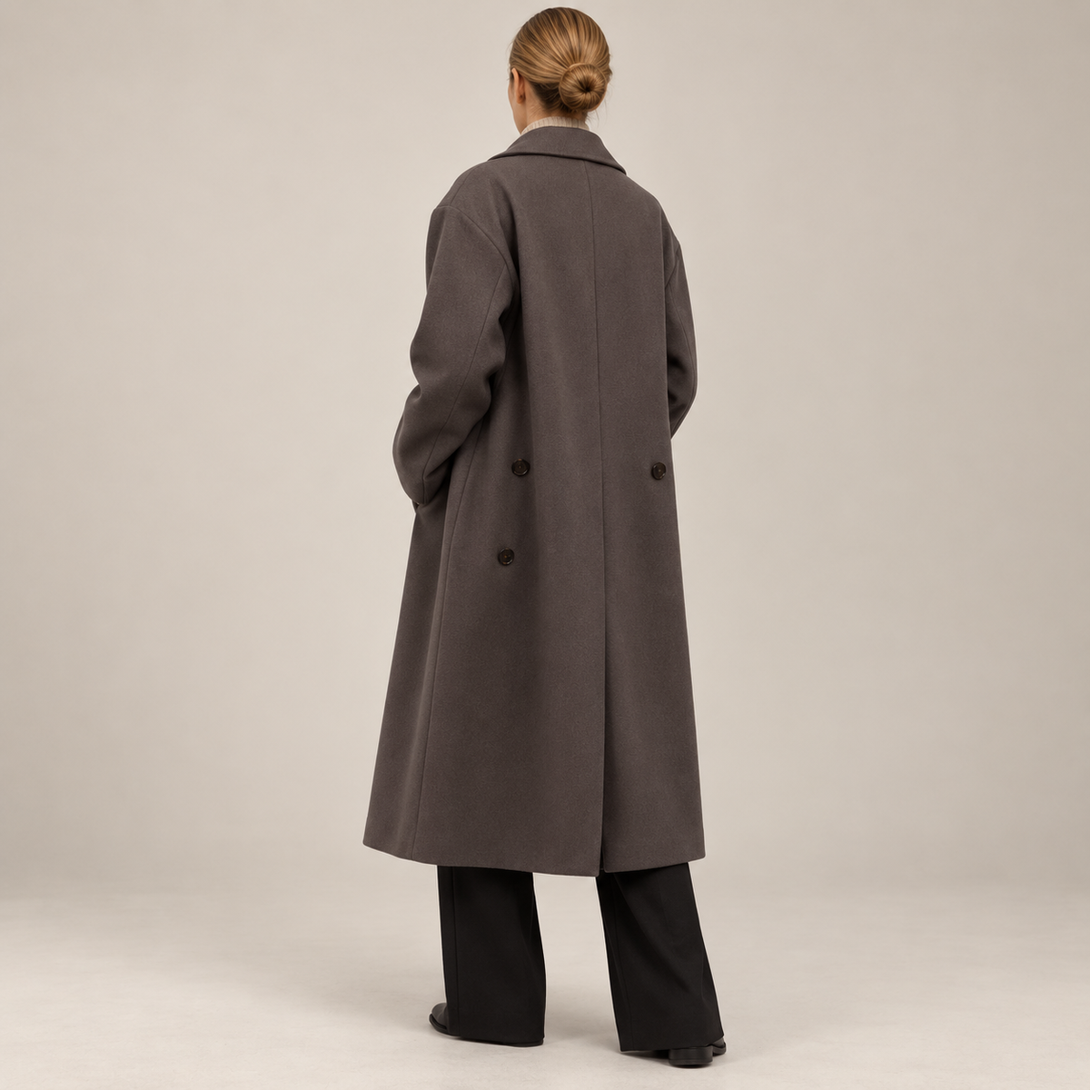 Oversized Wollmantel für Damen-Coats for women-Alpenkind