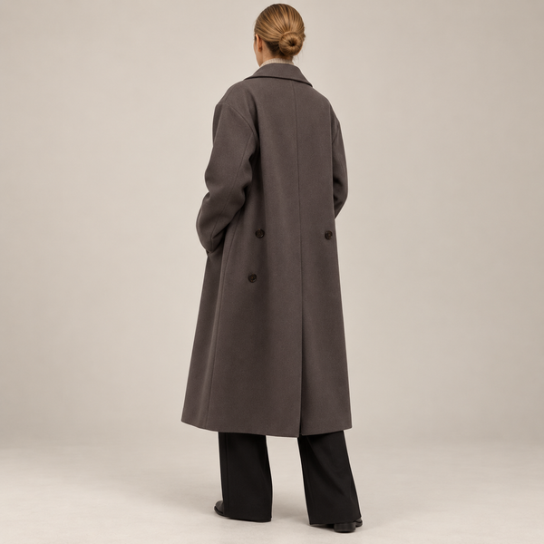 Oversized Wollmantel für Damen-Coats for women-Alpenkind
