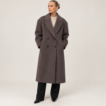 Oversized Wollmantel für Damen-Coats for women-Alpenkind