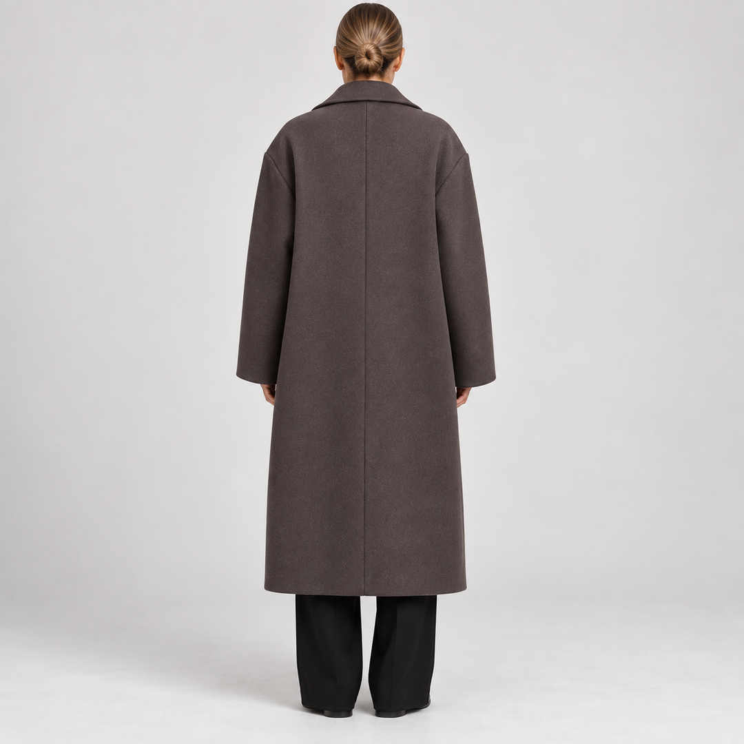 Oversized Wollmantel für Damen-Coats for women-Alpenkind
