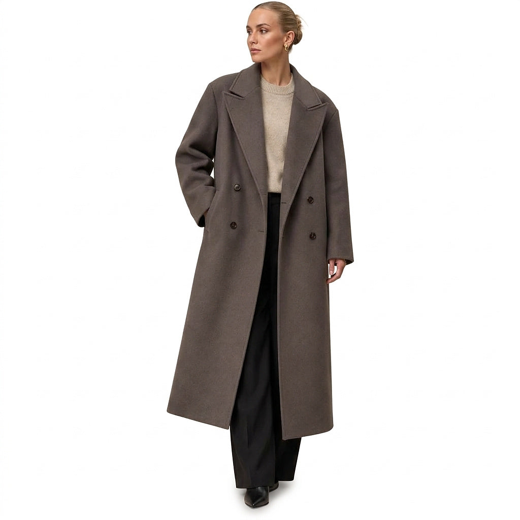 Oversized Wollmantel für Damen-Coats for women-Alpenkind