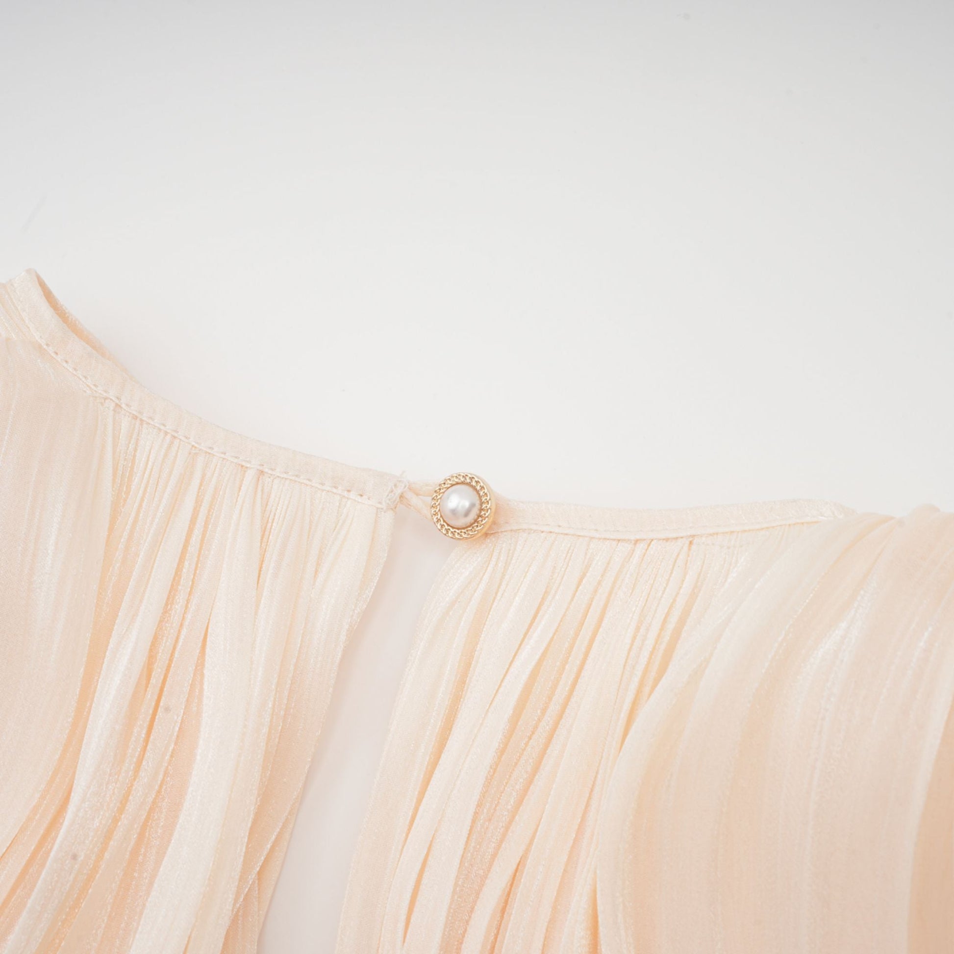 Plissee-Minikleid mit Rüschen und Schärpe für Damen-Mini Dress-Alpenkind