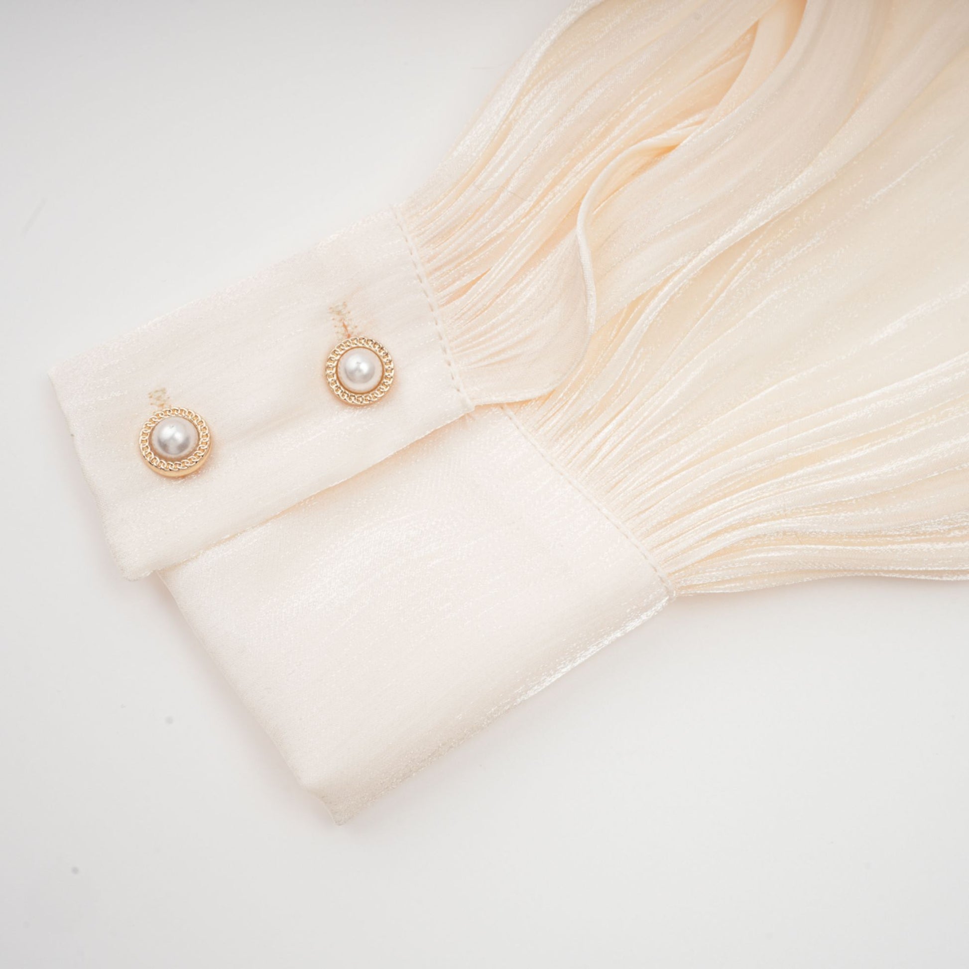 Plissee-Minikleid mit Rüschen und Schärpe für Damen-Mini Dress-Alpenkind