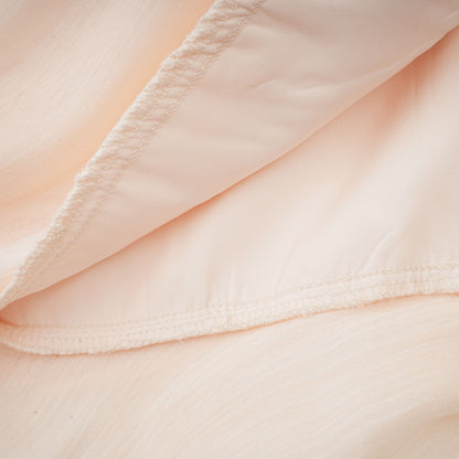 Plissee-Minikleid mit Rüschen und Schärpe für Damen-Mini Dress-Alpenkind