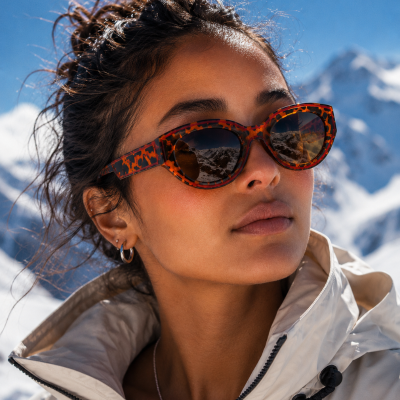 Retro Cat-Eye-Sonnenbrille für Damen-Glasses for women-Alpenkind