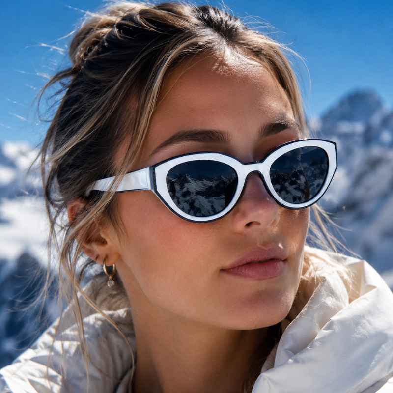Retro Cat-Eye-Sonnenbrille für Damen-Glasses for women-Alpenkind