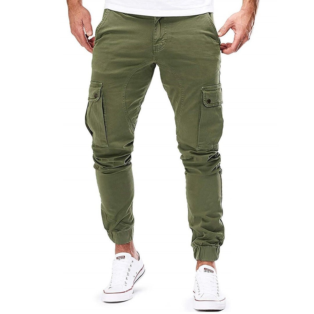 Schmale Cargo-Jogger-Hose für Herren-Pants for Men-Alpenkind