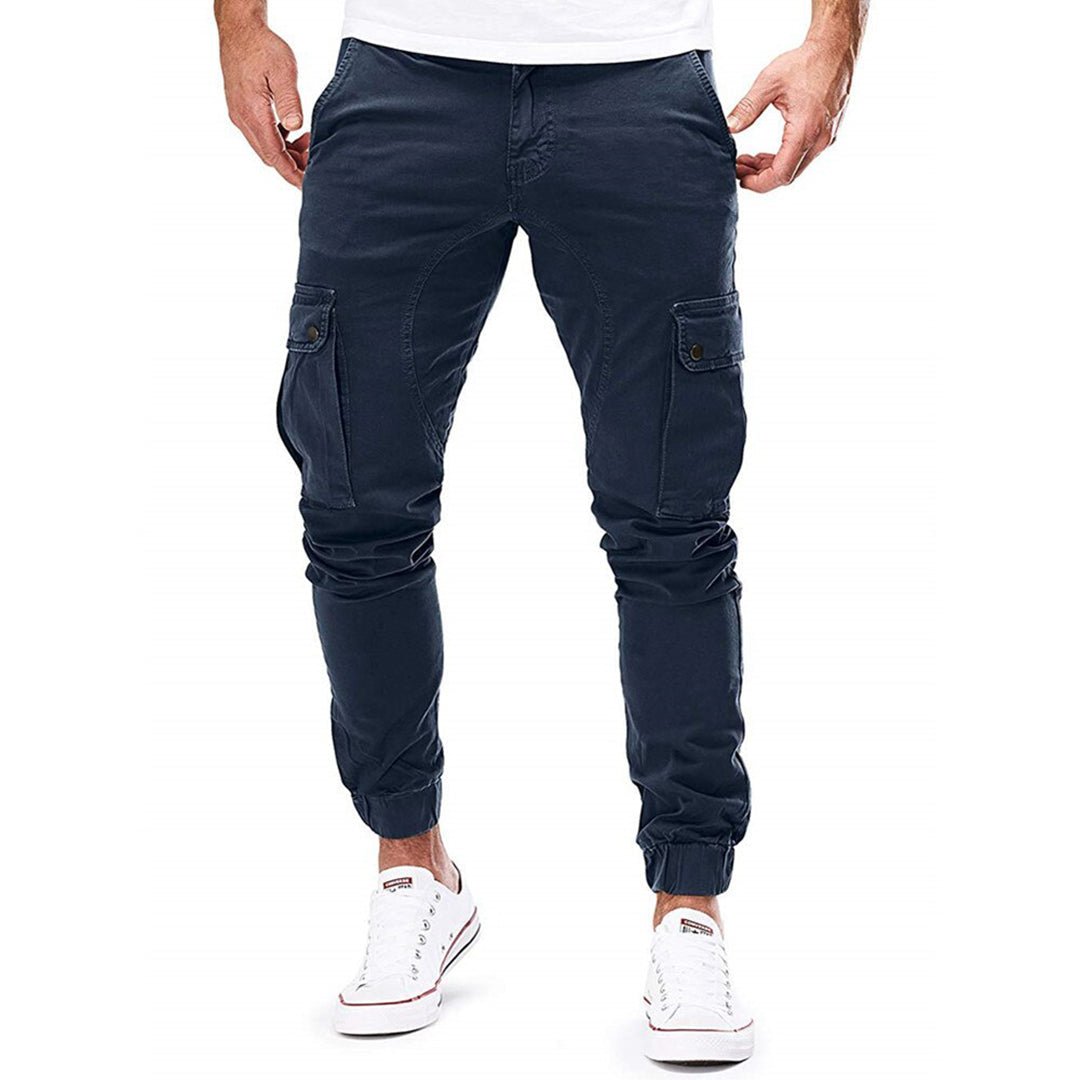 Schmale Cargo-Jogger-Hose für Herren-Pants for Men-Alpenkind