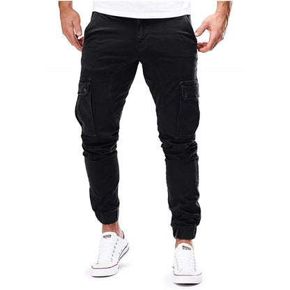 Schmale Cargo-Jogger-Hose für Herren-Pants for Men-Alpenkind