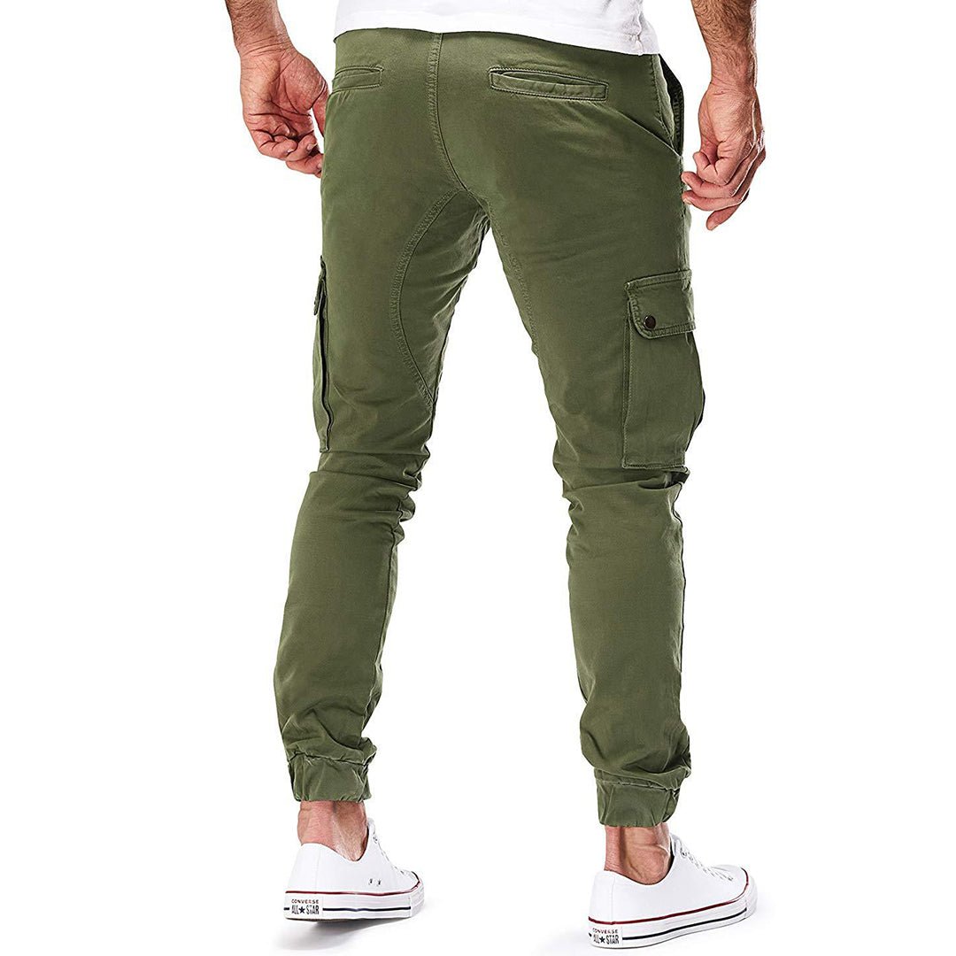 Schmale Cargo-Jogger-Hose für Herren-Pants for Men-Alpenkind