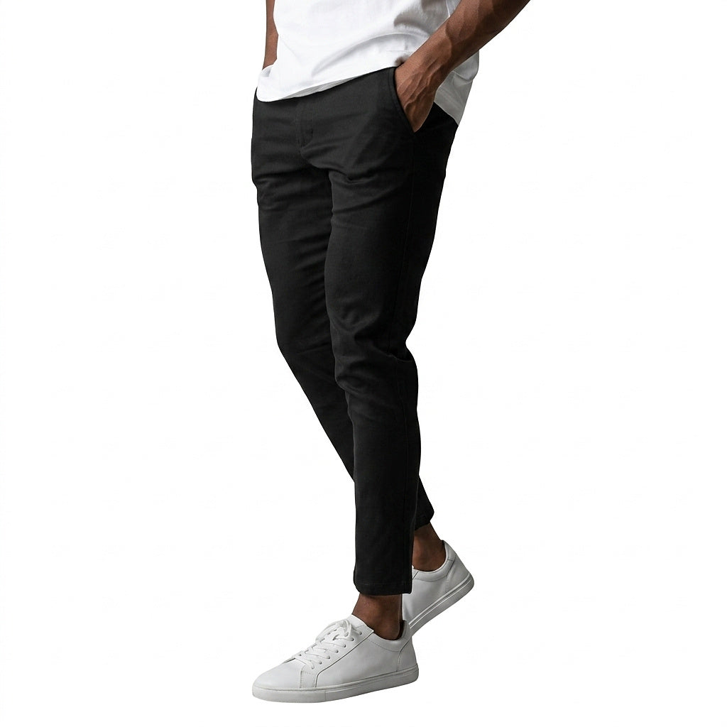 Schmale Chino-Hose für Herren-Pants for Men-Alpenkind