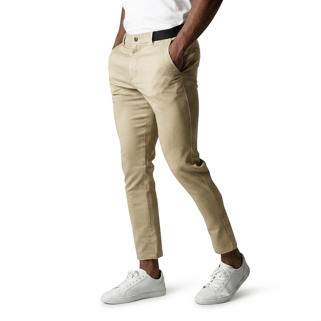 Schmale Chino-Hose für Herren-Pants for Men-Alpenkind