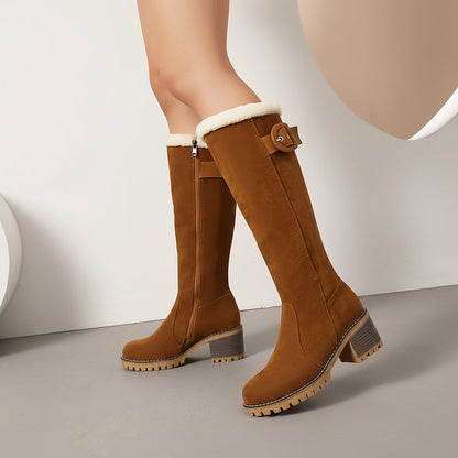 Stiefel für Damen mit Schnallendetail-Footwear for women-Alpenkind