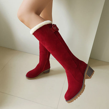 Stiefel für Damen mit Schnallendetail-Footwear for women-Alpenkind