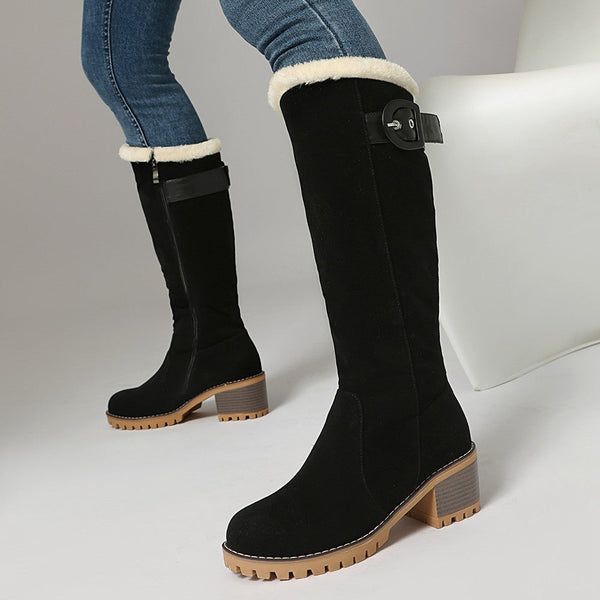 Stiefel für Damen mit Schnallendetail-Footwear for women-Alpenkind