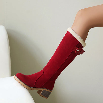 Stiefel für Damen mit Schnallendetail-Footwear for women-Alpenkind