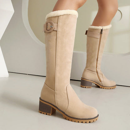 Stiefel für Damen mit Schnallendetail-Footwear for women-Alpenkind